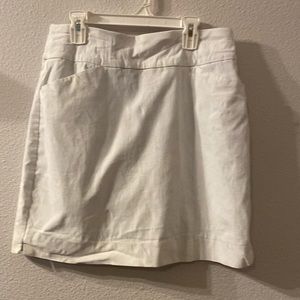 Charter Club white skort size 4